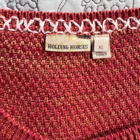 Holding Horses (Anthropologie) Sleeveless Fringe Knit Midi Sweater Dress – XL 💛 - Picture 7 of 9